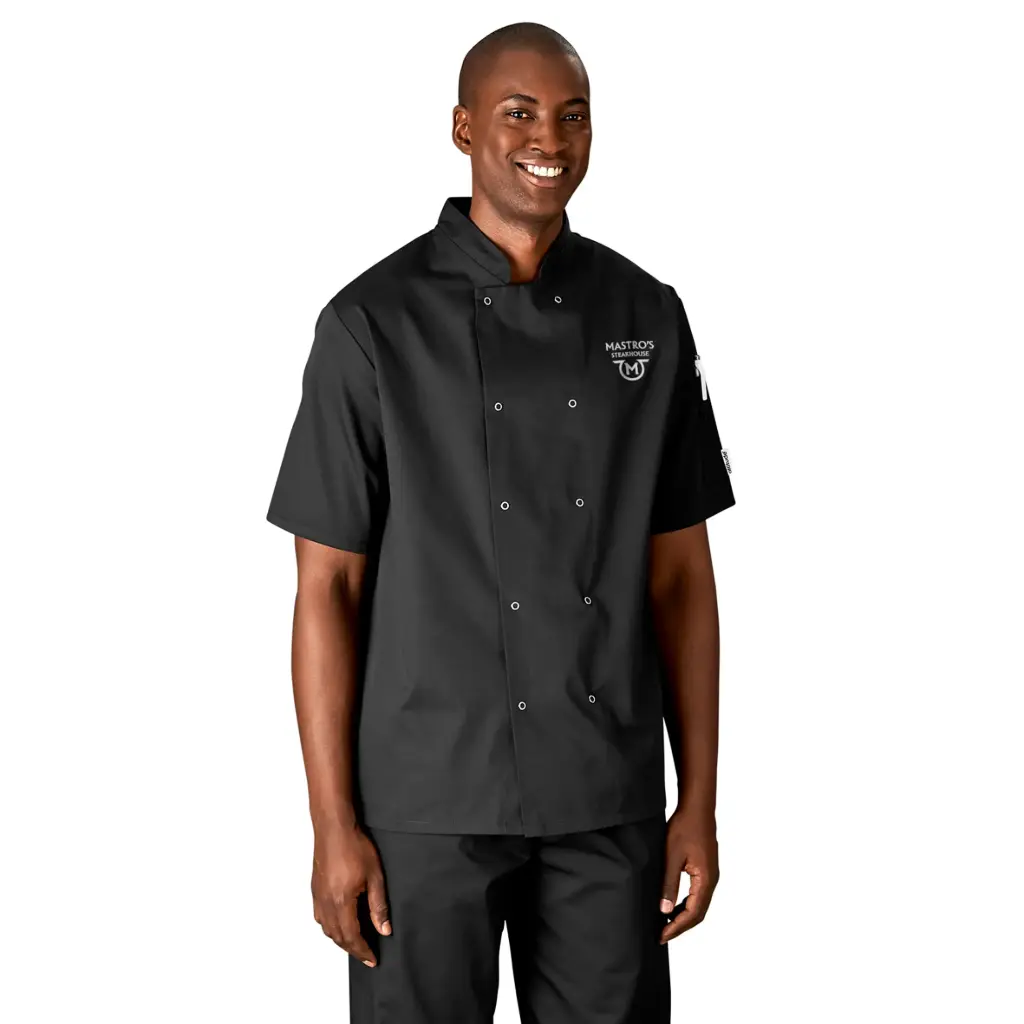 Unisex Short Sleeve Zest Chef Jacket
