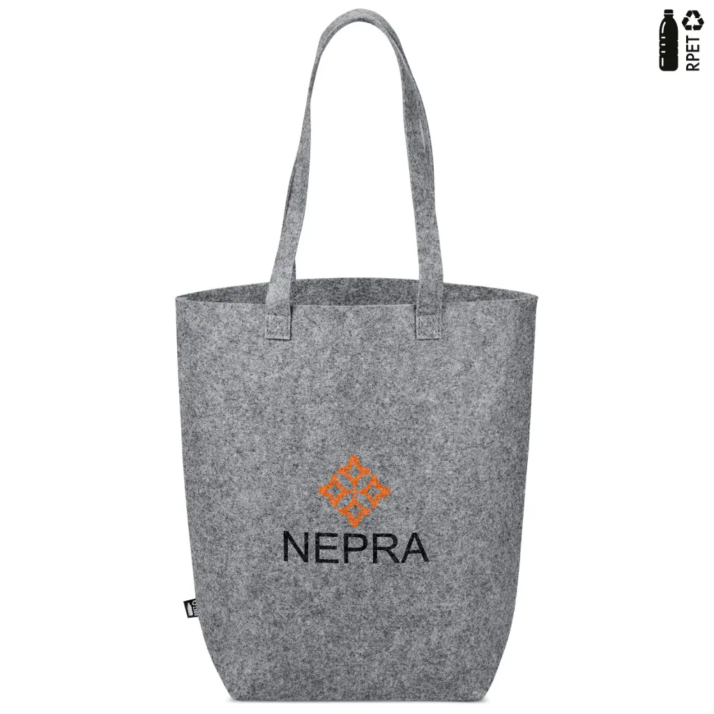 Okiyo Oceania Recycled PET Felt Tote