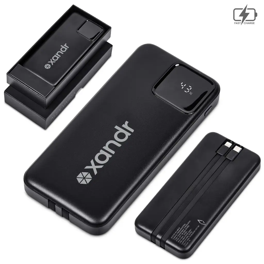 Alex Varga Scorpio Fast Charge 22.5W Power Bank -10,000mAh