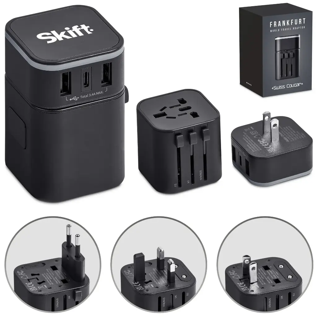 Swiss Cougar Frankfurt World Travel Adaptor