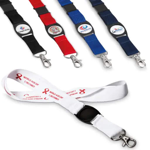 Altitude Bold Statement Dome Lanyard