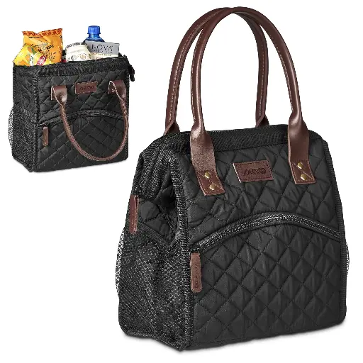 Kate Quilted 12-Can Lunch Cooler