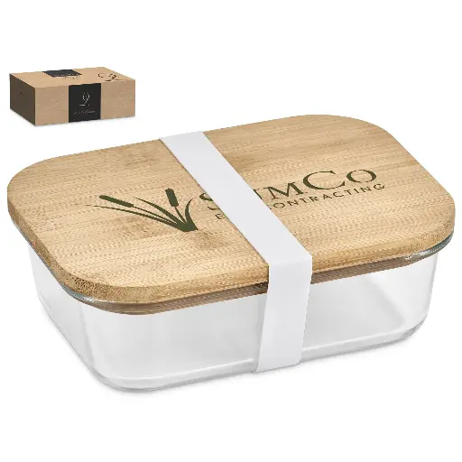 Okiyo Moshi Glass & Bamboo Lunch Box