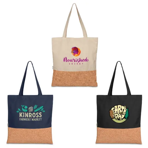Okiyo Shukaku Cork & Cotton Shopper