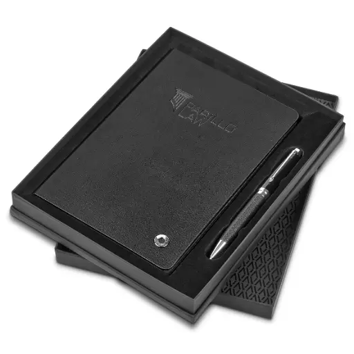 Alex Varga Corinthia Hard Cover Notebook & Pen Set