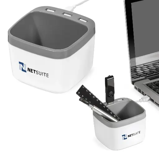 Kubelink Desk Caddy & USB Hub