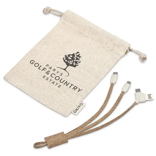 Okiyo Soshin Cork Tri-Cable